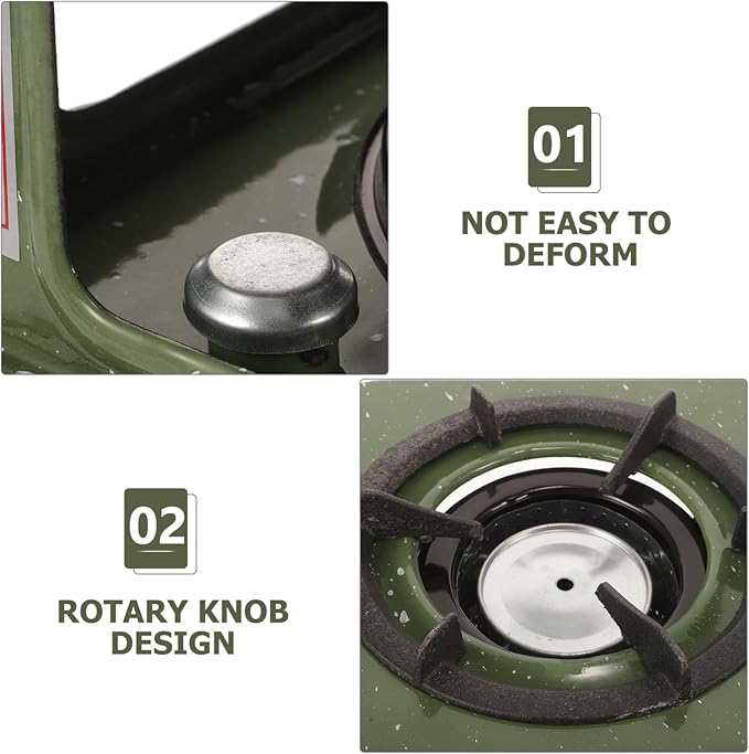 Portable Kerosene Stove for Outdoor Cooking 10 Burner Set Lightweight and Reusable for Camping and BBQ 641 Model