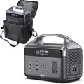 DaranEner Portable Power Station 60,000mAh with Storage Bag, 192Wh LiFePO4 Battery Backup, Solar Generator with 2×AC 300W(600W Surge) Outlets, USB-C 60W PD, for Camping, RV, Outdoor, Home Emergency