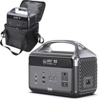 DaranEner Portable Power Station 60,000mAh with Storage Bag, 192Wh LiFePO4 Battery Backup, Solar Generator with 2×AC 300W(600W Surge) Outlets, USB-C 60W PD, for Camping, RV, Outdoor, Home Emergency