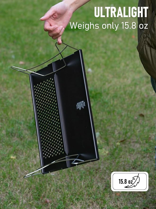 WildCall Mini Solo Folding Table Ultralight Compact with Carry Bag for Backpacking Camping Hiking Beach