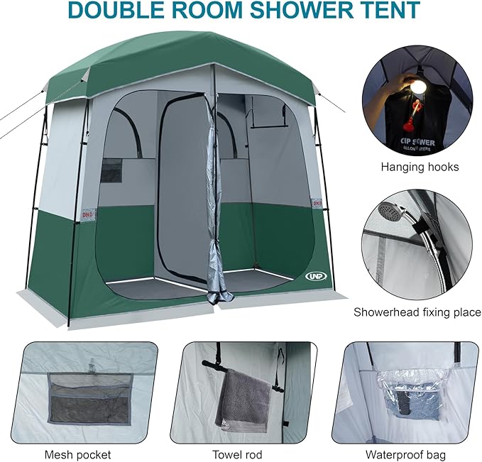 Shower Tent, Outdoor Camping Privacy Shelter-Dressing Changing Room-Portable Toilet Tent for Hiking Sun Shelter Picnic Fishing