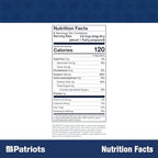 4Patriots Black Bean Burger Mix: Delicious Vegetarian Long-Lasting Survival Food Kit, 48 Servings