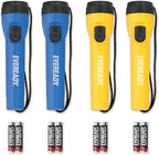 Eveready LED Flashlight Bright Reliable Flashlights for General Purpose, Great for Camping, Car, Emergency Storm Power Outage Handheld Flashlight (Batteries Included)