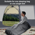 KAMPKEEPER Canopy Side Tent, Camping Canopy Tent for 10x10 Pop Up Canopies, Cube Tents, Gazebo Room Compatible with 10' Wide Canopies(Canopy Not Included)