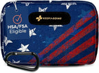 KeepGoing Travel First Aid Kit for Car, Home, Hiking, Camping and Outdoor Emergencies - First Aid Kit Travel Size TSA-Approved