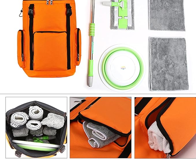 First Aid Pouch, Survival Medical Utility Bag Military Emergency Backpack for Great for Home Outdoors Office Car Travel Camping(Only Empty Package)(Orange)