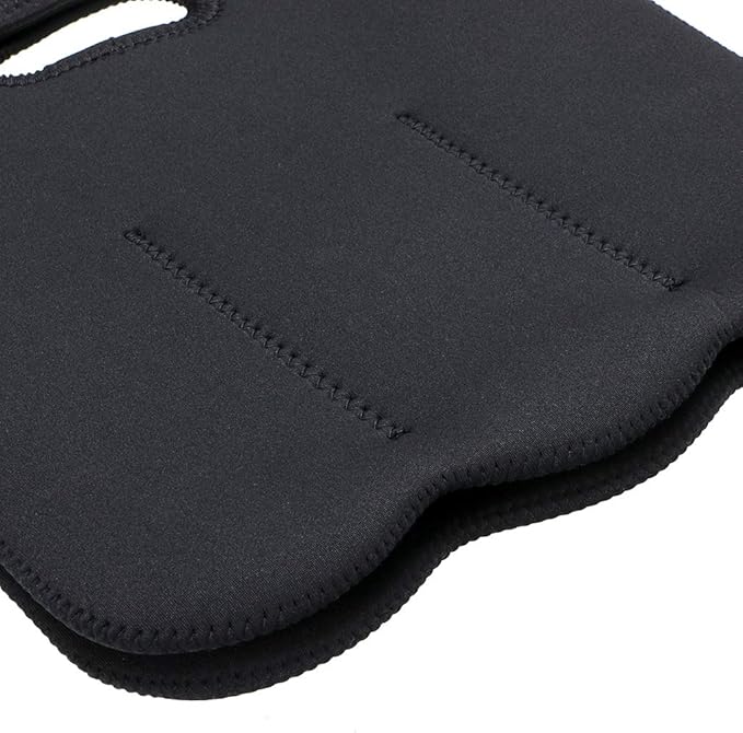Hipiwe 6 Pack Beer Cooler Tote Bag, Extra Thick Neoprene Beer Bottle/Can/Beverage Carrier, Insulated Feeding Bottles Tote Sleeve
