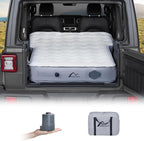 SUV Air Mattress Jeep Wrangler Air Mattress Jeep Mattress with Wireless Air Pump,Car Mattress Jeep Wrangler Bed 10inch SUV Camping Bed for JK JKU JL JLU Unlimited 4 Door