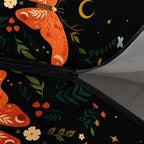 HOSIMA Butterfly Sleeping Bags for Adults and Kids for Camping,Black Gothic Ultralight Sleeping Bag for Cold Weather Summer.