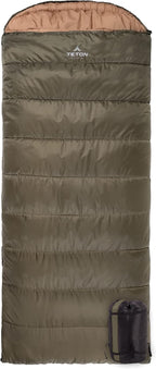 Teton Celsius XL, 25F, 20F, 0F Degree Sleeping Bags, All Weather Warm Sleeping Bag for Adults and Kids, Camping Season, Compression Sack Included