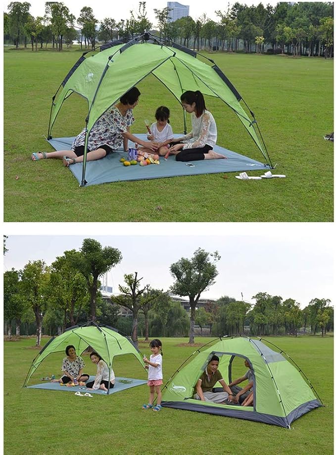 Tent Fully Automatic Hydraulic Outdoor Tent 2 People Rainproof Wild Camping Mountaineering Riding Family Double Tent Waterproof Tents Camping Tents Small awnings Backpacking Tents Hopeful