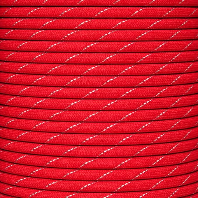 RopeHub 550 Paracord – 7 Strand Core Nylon Parachute Cord, 550 lb Test – Durable Utility Cord for Camping, Survival, DIY, Gear, Tents, Tarps – Multiple Colors & Lengths