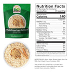 Valley Food Storage Maple Brown Sugar Oatmeal | 10-Bag Bucket, 100 Servings | Premium Emergency Food Supply, 25 Year Shelf Life | Survival Breakfast Food for Prepper Storage & Camping