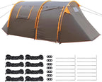 generic Oxford 2-Person Backpacking Tent Windproof Lightweight Tent Rainproof Waterproof Tent for Camping Hiking Cycling