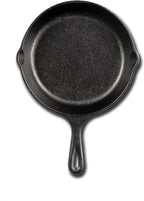 Lodge Seasoned Cast Iron Skillet - PFAS-Free,Non-Toxic Cookware - Use with an Oven,Stove,Grill,or Campfire - Naturally Non-Stick & Oven Safe - 6.5 Inches,(Pack of 6)
