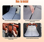 Non Inflatable Car Mattress for SUVs, Foldable Trunk Sleeping Pad for Car Camping, Inflation-Free Portable Sleeping Mattress for Road Trips, Travel, Beach & Outdoor Use