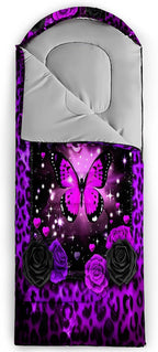 QOOMO Camping Sleeping Bags,3 Season Warm & Cool Weather,Lightweight,Waterproof Sleeping Bags for Adults & Kids,Traveling,and Outdoors,Camping Gear Equipment