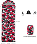 HOSIMA Butterfly Sleeping Bags for Adults and Kids for Camping,Black Gothic Ultralight Sleeping Bag for Cold Weather Summer.