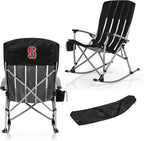 Picnic TIME NCAA Unisex-Adult NCAA Outdoor Rocking Camp Chair, XL Heavy Duty Camping Chair for Adults