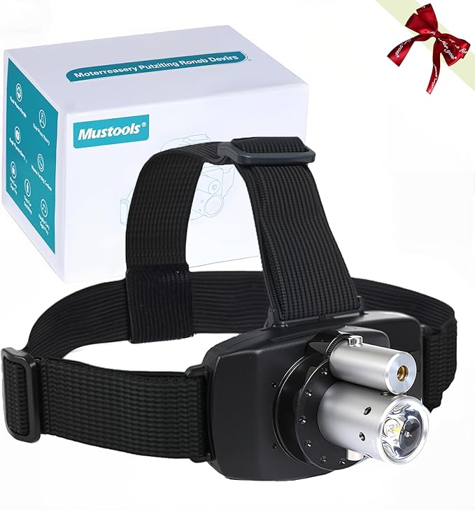 2026 New Rechargeable LED Laser Headlamp Physical Therapy Headlamp High Lumens- Lightweight Enhance Professional Physical Therapy with Adjustable Angles Headband Comfortable and Easy to Adjust