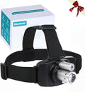 2026 New Rechargeable LED Laser Headlamp Physical Therapy Headlamp High Lumens- Lightweight Enhance Professional Physical Therapy with Adjustable Angles Headband Comfortable and Easy to Adjust