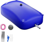 Large Capacity Water Storage Bladder Containers, Bladder Tank for Drought Resistance, Fire Prevention, Emergency Water, Agricultural Irrigation Outdoor (110L/29Gal, Blue)