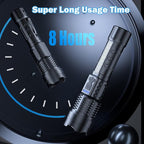 Cinlinso Flashlight High Lumens Rechargeable 2 Pack, 990000 Lumen Super Bright Led Flashlights with 7 Light Modes, IPX6 Waterproof, Powerful Handheld Flash Light for Camping Home Emergencies