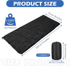 Macarrie 12 Pack Camping Sleeping Bags for Adults Homeless Bulk Cold Weather Kids Sleeping Bag Lightweight Waterproof Compression Sack for Backpacking Traveling Hiking Outdoor Shelter