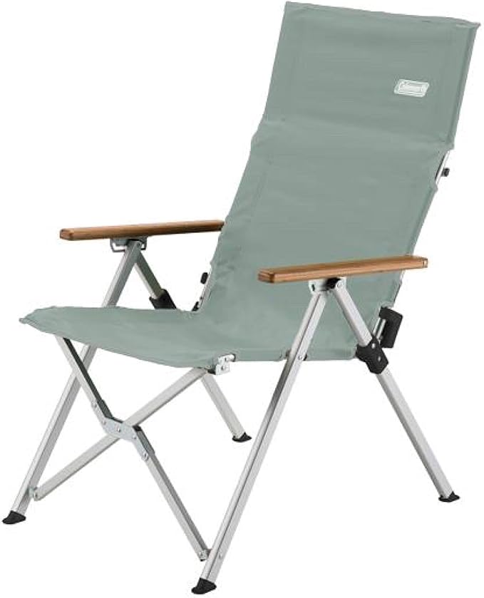 Coleman Living Collection Reclining Sling Chair, Lightweight Camp Chair with 3 Adjustable Reclining Positions, Premium Outdoor Furniture
