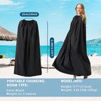 Portable Changing Room Changing Tent for Dancer Instant Dressing Cover Ups Privacy Shelters for Beach Car Boating Taking Photo, 4.59ft Length