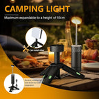 Telescopic Camping Light,10000mAh Rechargeable Camping Lantern,Collapsible LED Tent Light,IPX5 Waterproof, Magnetic & Portable