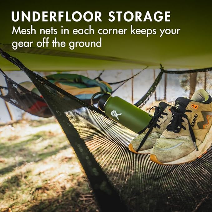 Tentsile Connect V3 2-Person Tree Tent Hammock, The Original Tree Tent Company, 880 Pound Capacity, Portable Treehouse, Heavy Duty Ratchets Included, Designed in The UK