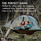 Tentsile Connect V3 2-Person Tree Tent Hammock, The Original Tree Tent Company, 880 Pound Capacity, Portable Treehouse, Heavy Duty Ratchets Included, Designed in The UK
