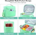 DALINDA Lunch Bag Cooler Bag Lunch Box for Women Men, Insulated Leak Proof LunchBox Lightweight for Picnic,Grocery,Beach,Camping,Travel,Work