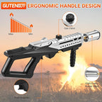 Powerful Propane Grill Torch Gun, Sous Vide Torch With Adjustable Flame, Flamethrower Gun Charcoal Lighter for BBQ, Campfire, Searing Steak, Cooking (Tank Not Included)