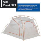 Big Agnes Salt Creek Superlight Backpacking Tent