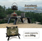 ONETIGRIS Ultralight Backpacking Table, Compact Pop-Up Folding Table for Camping, Hiking, Beach, Picnic, Travel