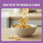 Augason Farms Sweetened Banana Chips Emergency Food Supply, 31 Servings, 10 Year Shelf Life, Great for Cooking, Baking, and Snacks - Dehydrated Meals, Survival Food Camping Essentials Can