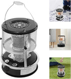Kerosene Heater for Indoor & Outdoor Use, 9000 BTU 4.6L Portable Non Electric Stove with Fuel Gauge, Cordless Kerosene Space Heaters for Camping, Garage, Basement, Emergency Oil Heater, Black