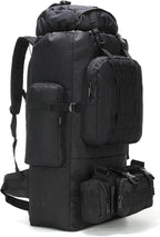 King'sGuard 100L Camping Hiking Backpack Molle Rucksack Military Camping Backpacking Daypack