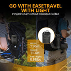 Telescopic Camping Light,10000mAh Rechargeable Camping Lantern,Collapsible LED Tent Light,IPX5 Waterproof, Magnetic & Portable