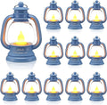 VIHOSE 12 Sets Christian Party Favors Jesus is The Guiding Light Themed Lanterns Religious Camping Lanterns with LED Candles Hanging Lamp for 2026 VBS Church Adventure Activities