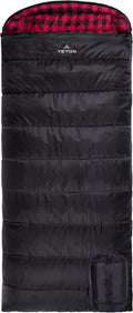 Teton Celsius XXL Sleeping Bag, Cold Weather Sleeping Bags for Adults and Kids, Camping Made Easy and Warm. Compression Sack Included, 35F, 25F, 0F, 20F Degree