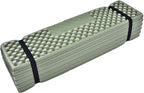 Drfeify Mattress Foam Camping Mat for Outdoor Sports Egg Cell Shape Sleeping Pad for Camping Material (Green)
