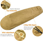 Akmax.cn Bivy Cover Sack for Military Army Modular Sleeping System, Waterproof Outer Shell for Sleeping Bag, Minimalist Stealth Shelter