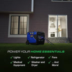 DuroMax XP7000iHT 7,000-Watt Portable Tri Fuel Inverter Generator