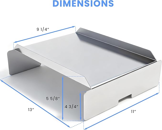 BCA012 Heat Baffle Diffuser Replacement Parts for Traeger Pro 22 Series, Pro Series 34, Tex Elite, Century 22, Heat Diffuser for Z Grill, for Camp Chef Pellet Smoker, Heavy Duty Heat Baffle for Smoker