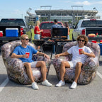 Air Candy Realtree® Camo Inflatable Outdoor Armchair – Heavy-Duty Puncture-Resistant Bottom – Ultra-Comfortable Camping, Tailgating & Outdoor Lounge Chair – Supports 250 lbs – Portable & Easy Inflate