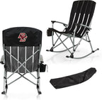 Picnic TIME NCAA Unisex-Adult NCAA Outdoor Rocking Camp Chair, XL Heavy Duty Camping Chair for Adults