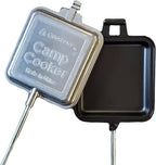 Coghlan's Aluminum Camp Cooker, Lightweight & Durable Non-Stick Ceramic Interior, for Sandwiches, Pies, & Desserts, Great for Camping, BBQs, Campfires, Campfire Cooking